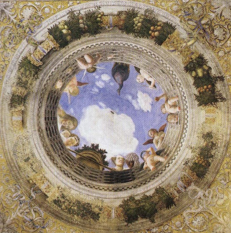 Andrea Mantegna Ceiling Oculus France oil painting art